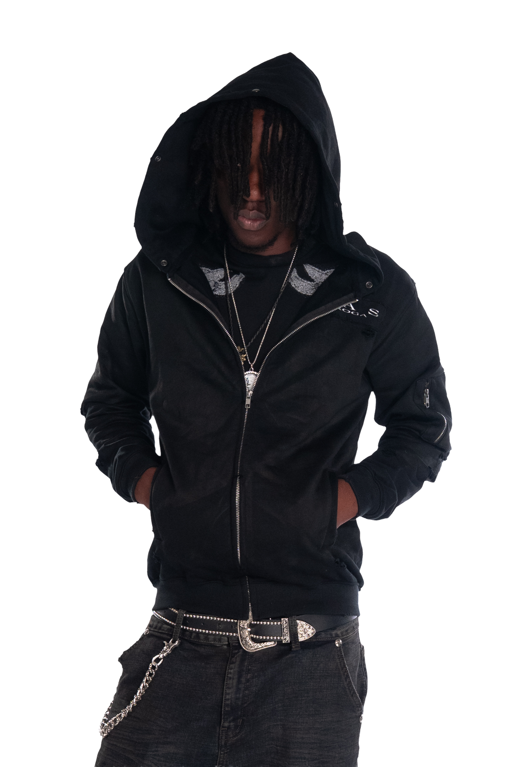 BAS Silent Muse Zip Hoodie