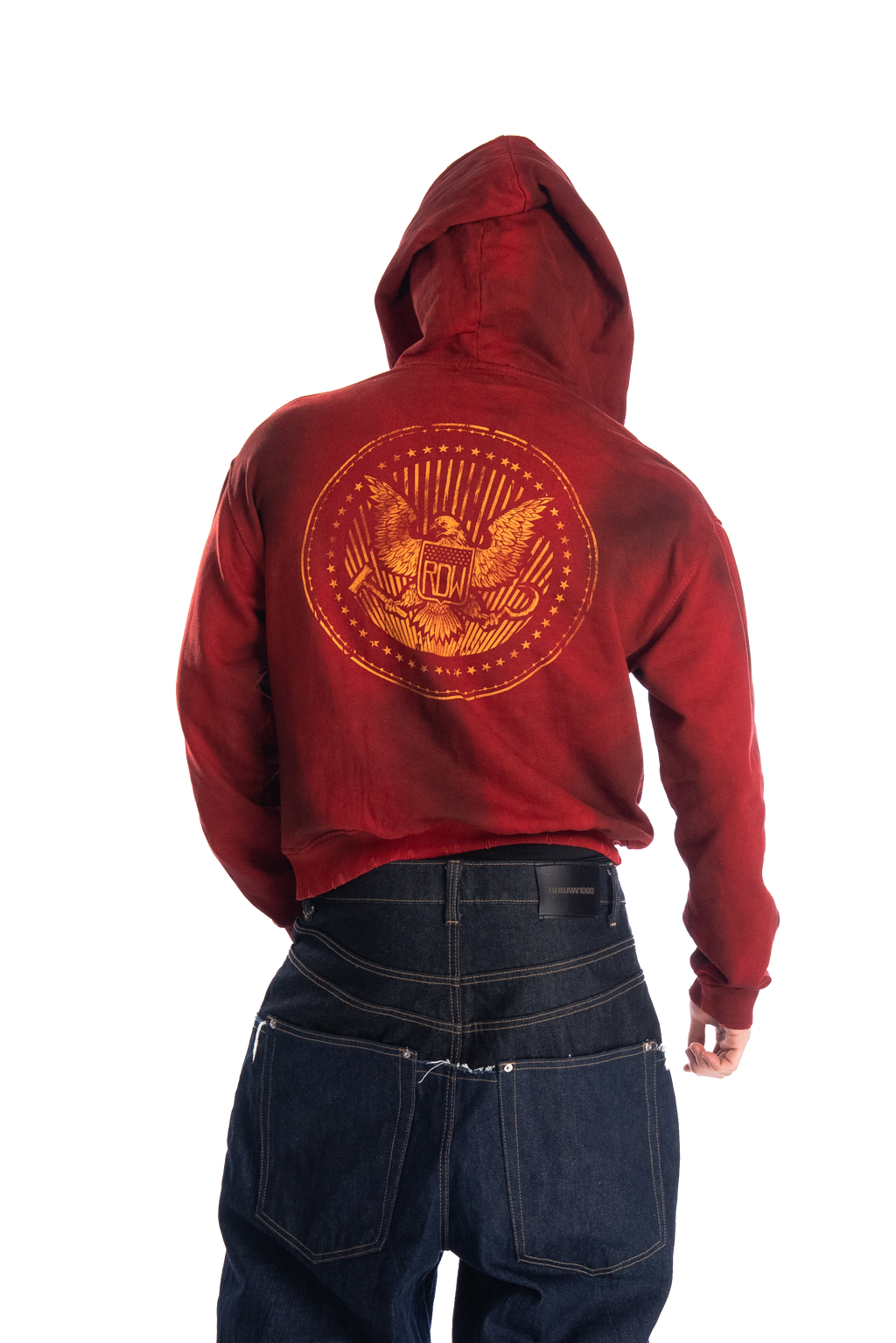 RDW Big Logo Dirt Zip Up Hoodie