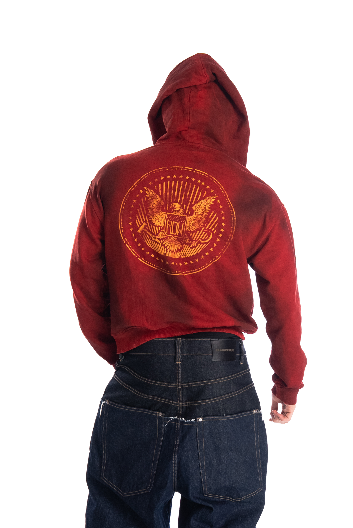 RDW Big Logo Dirt Zip Up Hoodie