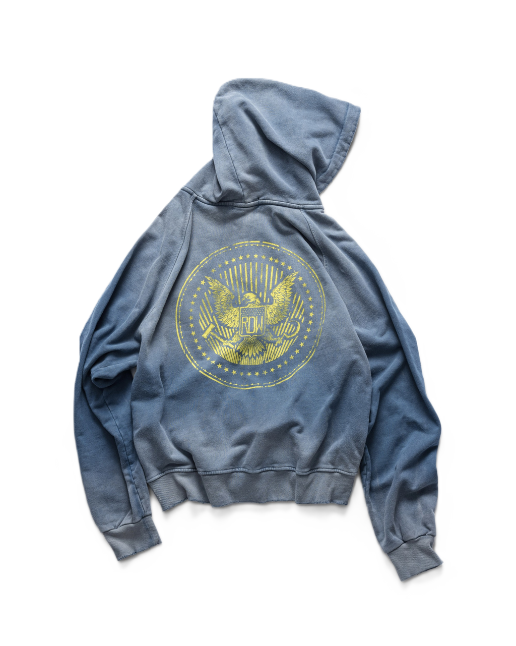 RDW Sunfaded Raglan Zip Up Hoodie