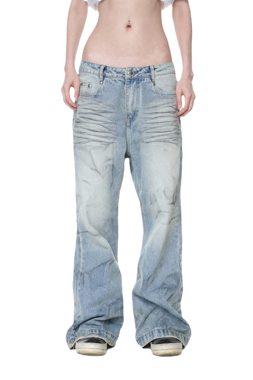 VL Spray Dirty Denim Pants