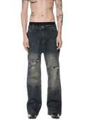 VL Fade Tear Wide Jeans